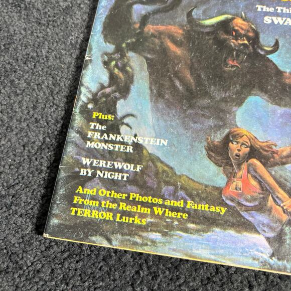 Monsters Unleashed! #7 August 1974 - Marvel Curtis Comics - Ch'Manu - Vintage - Picture 4 of 9